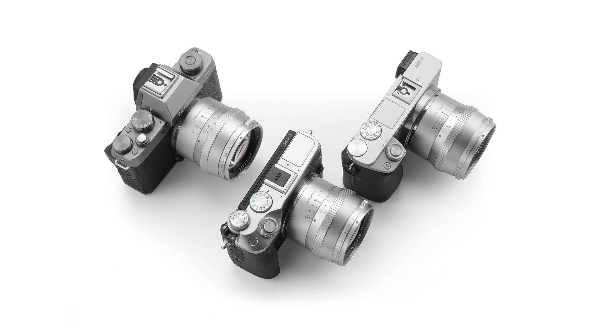 TTArtisan 50mm F1.2 APS-C M43 Manual Focus Lens for Canon EOS-M Mount Cameras Like M1 M2 M3 M5 M6 M6II M10 M100 M50 